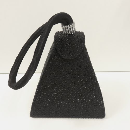 Trendy en chique gala tasje in piramide vorm