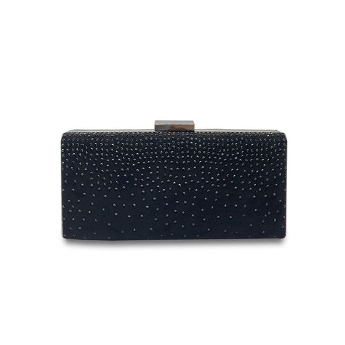 Zwart Glamour enveloptas versierd met ronde bolletjes, in een tijdloos ontwerp