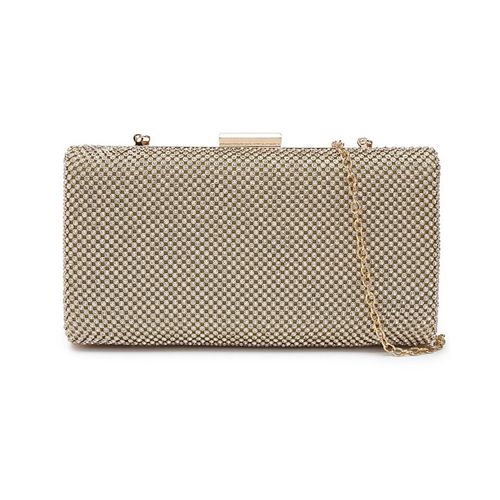 Glamour clutch, klep is volledig bedekt met kristallen