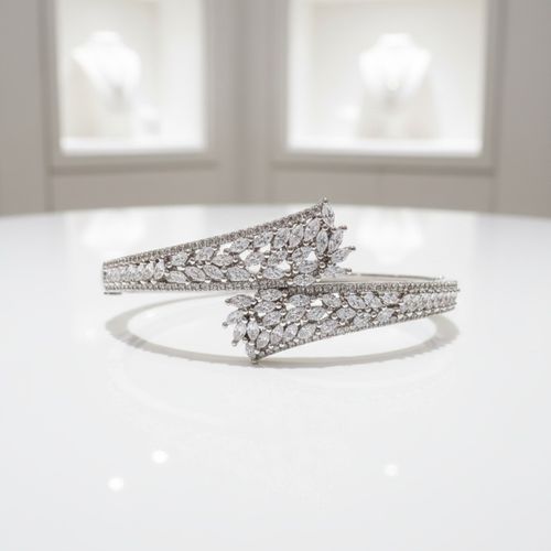 Luxe armband met sprankelende zirkonia kristallen