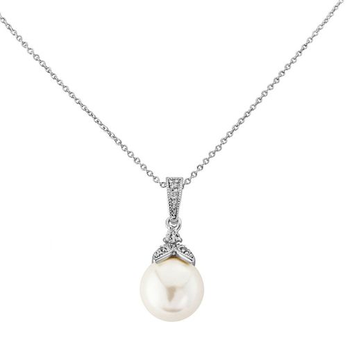Ketting met parel hanger in klassiek ontwerp