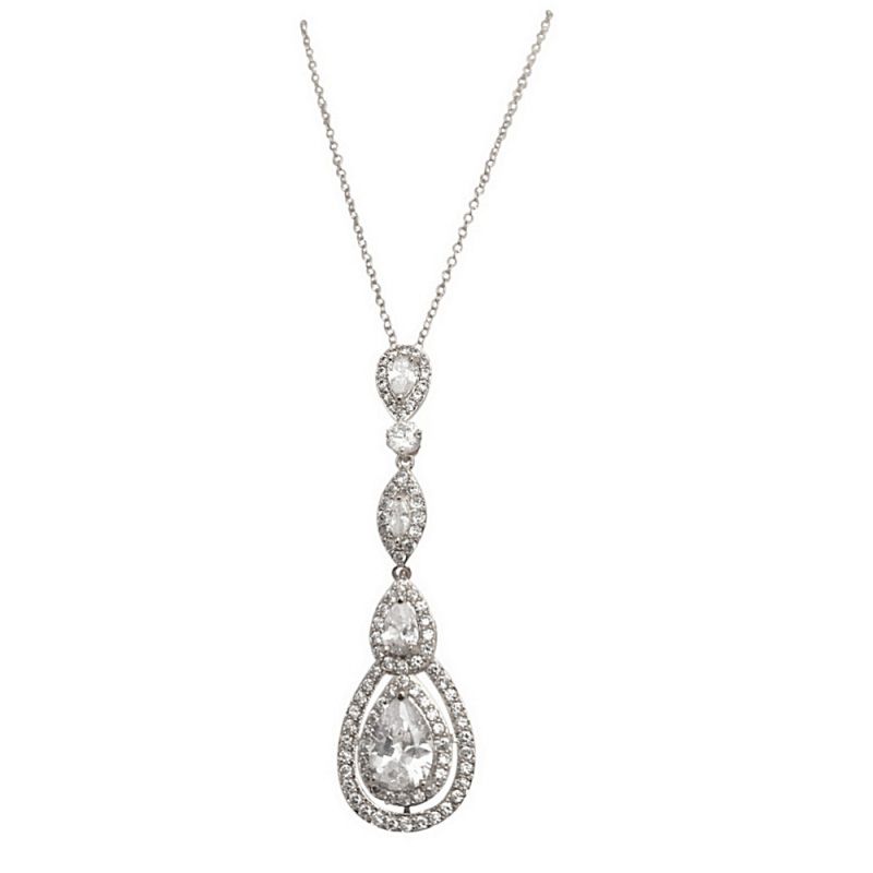 Glamour ketting in Starlet Sparkle design met zirkonia kristallen